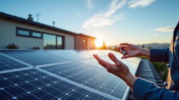Votre solution énergique avec un panneau solaire photovoltaïque